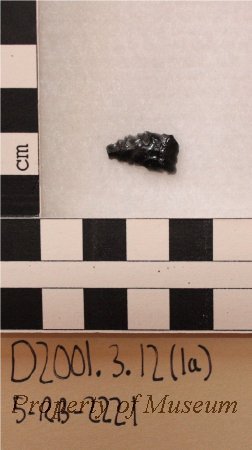 1a. Obsidian Cottonwood Triangular P.P.
