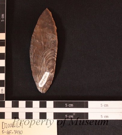 1. Large Unhafted Knife Blade. Stage V.